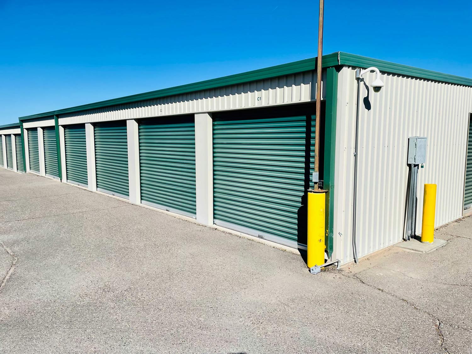 standard storage units